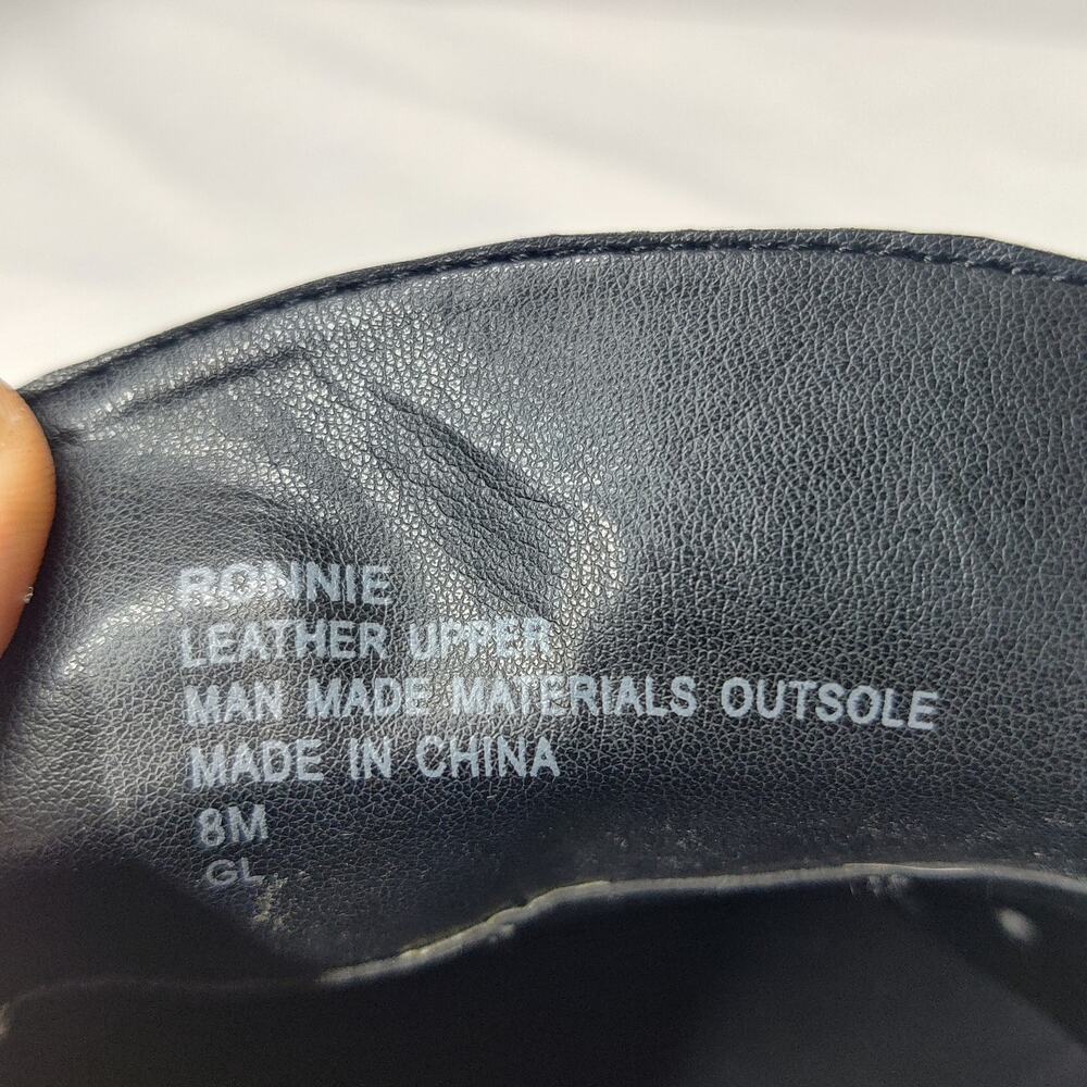 AEROSOLES Black Chunky Sole Loafers - Picture 8 of 11
